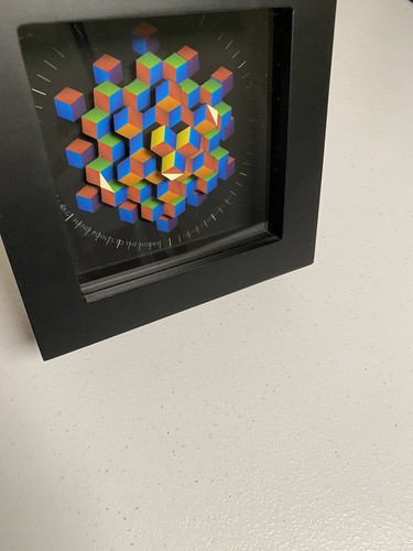Clever Clocks Hex S Handmade California 5,75" x 5,75" 2023 getestet limitiert 41/100 - Bild 4 von 7