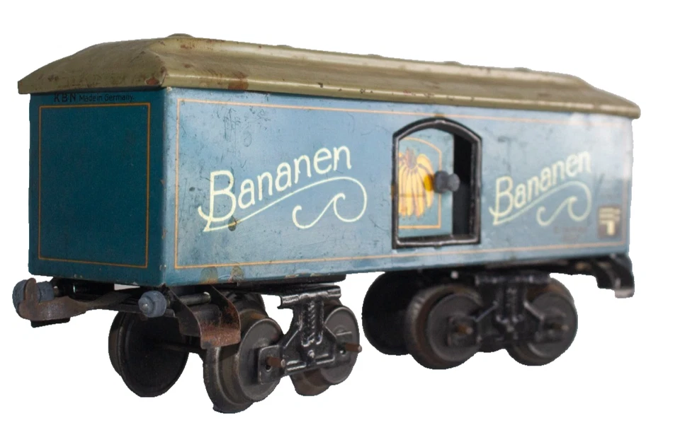 1930's Large Karl Bub (KBN)  0-gauge LOT of 2 Advertisement Freight Cars - Image 3 of 4