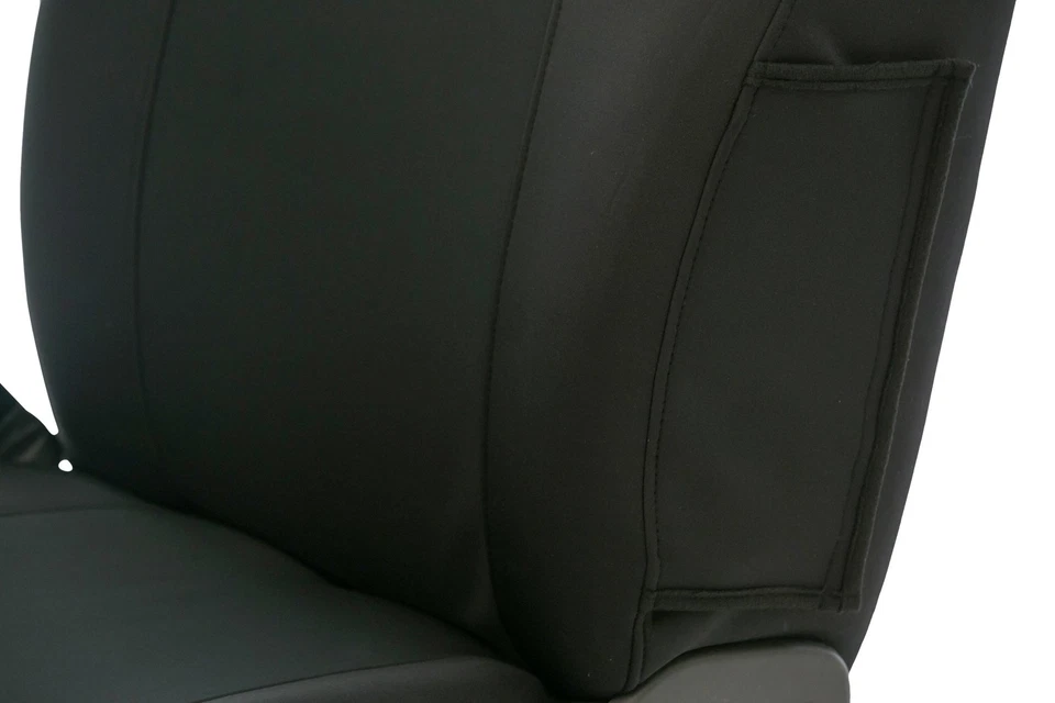 For Audi A3 Quattro 24 Saddleman Neoprene 2nd Row Black Custom Seat Covers - Imagem 4 de 4