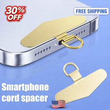 Steel Metal Phone Lanyard Patch Ultra Thin Universal Anti Lost Strap Clip