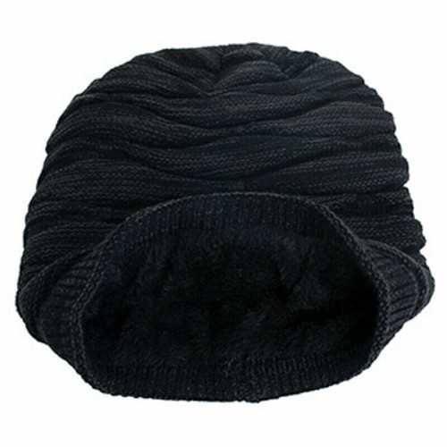Winter Men Women Knitted Slouch Beanie Hat Thermal Fleece LinedBaggy Skull Cap&ㅖ - Picture 27 of 40