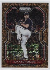 2021 Panini Prizm Bronze Donut Circle Prizm 30/40 Max Scherzer #32 8cx