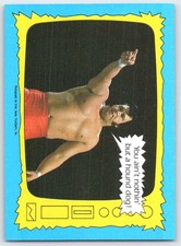 1987 O-Pee-Chee WWF #73 Honky Tonk Man