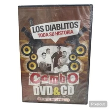 LOS DIABLITOS TODA SU HISTORIA  COMBO DVD+CD  INCLUYE FOTO POSTAL 🎹🎼🎶