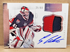 2011-12 Panini Dominion Craig Anderson Patch Auto #65 /60
