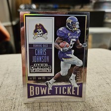 Chris Johnson 2016 Contenders Draft Picks Football Bowl Ticket Card #22 #d 66/99