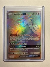 Oricorio GX 255/236 Rainbow Rare Cosmic Eclipse Pokemon Holo Near Mint CLEAN on eBay