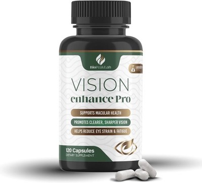 BioPeak Lab Vision Enhance Pro Eye Wellness (120 ct) - New & Ships Free!