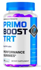 Primo Boost TRT Male Performance Gummies MAX STRENGTH Primoboosttrt Gummies 60CT