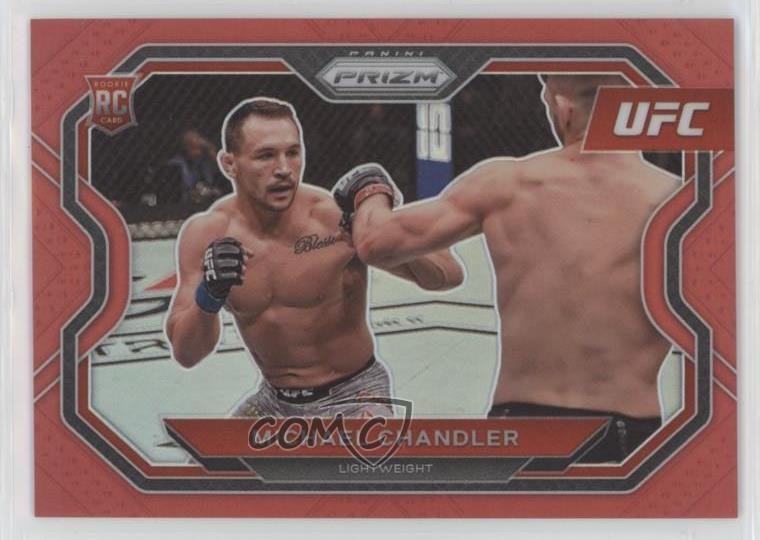 2021 Panini Prizm UFC Red Prizm 87/275 Michael Chandler #194 1d77