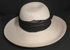 Plaza Suite By Betmar Women's Straw Hat With Ribbon