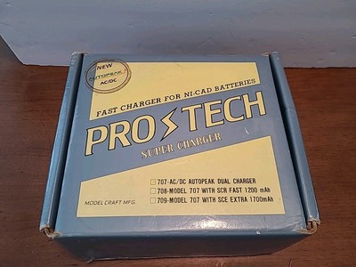 Model Craft-MFG Pro Tech Super Charger 707 AC/DC Autopeak Dual Charger Boxed