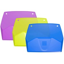 Exacompta Set 3 Wandprospekthaltern, 1 Fach, ...