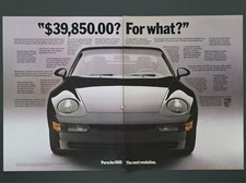 1992 2-pg Print Ad Porsche 968 39850.00 For What 1992 2-pg Print Ad Porsche 968 39850.00 For What