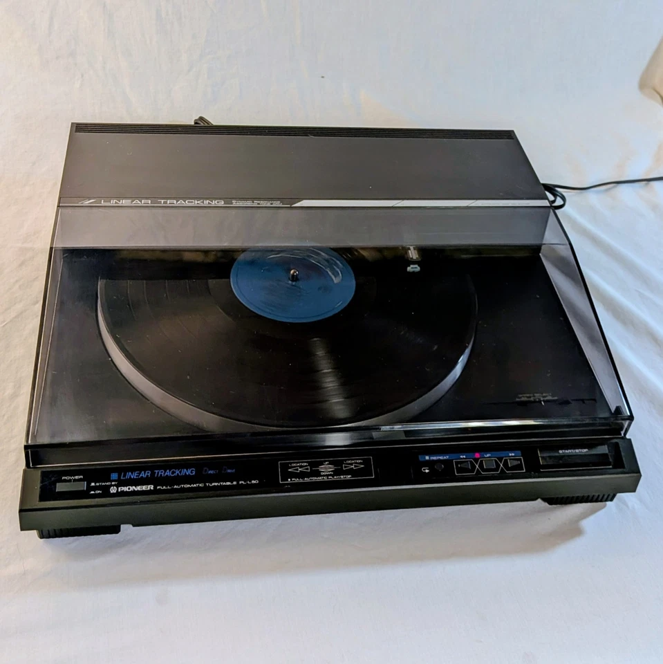 Tocadiscos Pioneer PL-L50 Seguimiento Lineal Completamente Automático Accionamiento Directo (PROBADO) Foto 4 de 4