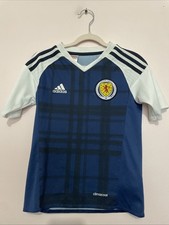 Kids Youth Adidas Scotland Soccer Futbol Jersey - Size XS