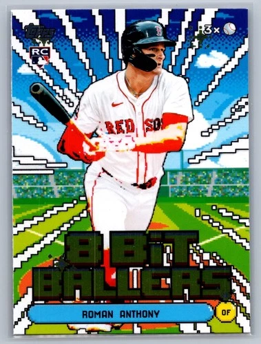 2026 Topps Series 1 Celebration Roman Anthony RC #8B-2 8 Bit Ballers Red Sox