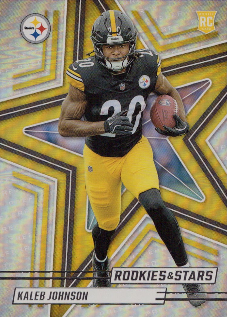NFL Rookies and Stars KALEB JOHNSON #148 NM