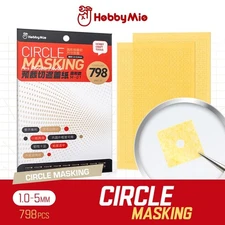 Hobby Mio: Pre-Cut Circles Masking Sticker - M-01