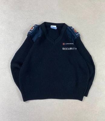Cobmex Pullover V-Ausschnitt Security Sweat Made in Mexico Farbe Blau S
