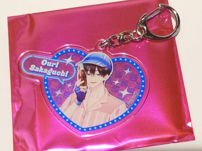 Tamon's B-Side Amo Cafe Ouri Sakaguchi Acrylic Keychain Japan Limited NEW