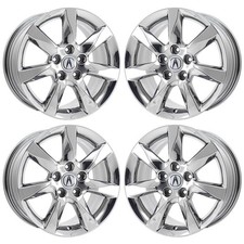 17 Acura Tl Pvd Bright Chrome Wheels-c Rims Factory Oem 71801 Exchange 2012-...