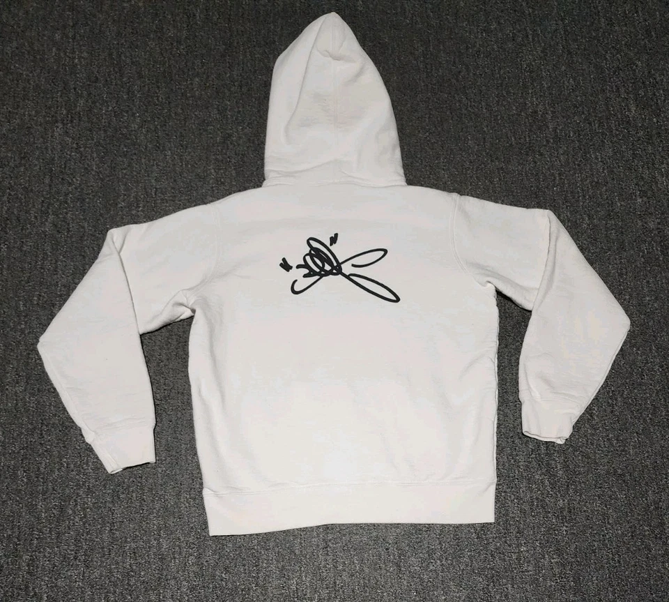 Supreme Lee Quinones Squirrel Gun Art SS18 Hoodie Jacket White Size Small - Image 3 of 4