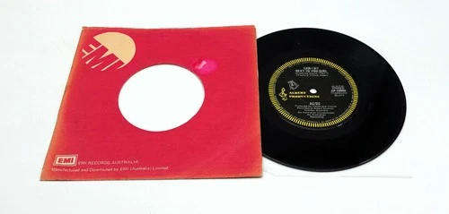 AC/DC Can I Sit Next To You Girl / It's A Long Way 7" Vinyl 1975 OZ 1st Press