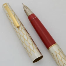 Lady Sheaffer 642 Fountain Pen ('75) - Satin Tulle, Extra Fine Triumph Nib (New)