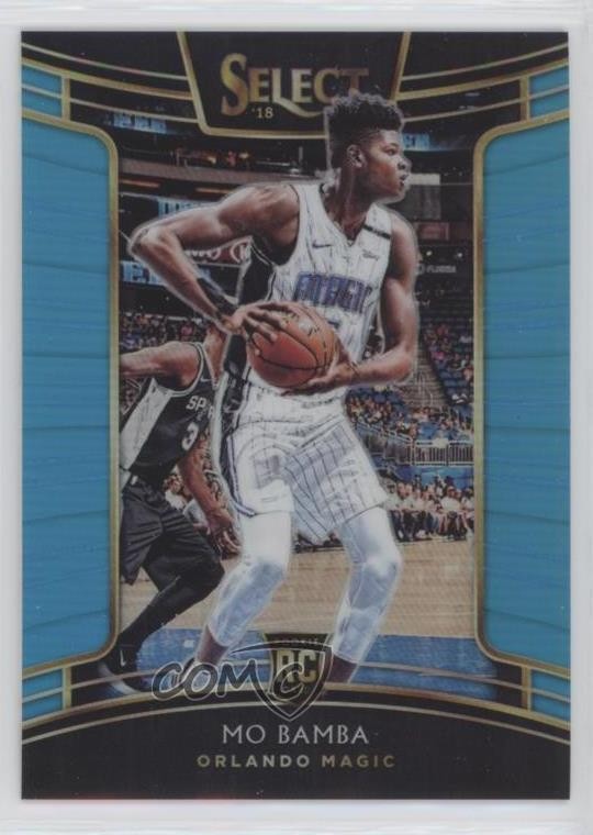 2018-19 Panini Select Concourse Light Blue Prizm /299 Mo Bamba #55 Rookie RC 4m4