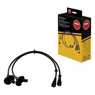 Zündleitungssatz 2 Kabel schwarz NGK Aftermarket-Expertise für diverse Fahrzeuge