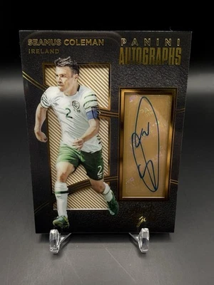 2016-17 Panini Black Gold - Autographs Seamus Coleman #A-SCO (AU