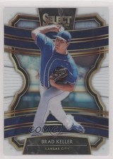2020 Panini Select White Prizm 45/50 Brad Keller #2 ni4