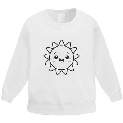 'Cute Sunshine' Kid's Sweatshirt / Sweater / Jumper (KW057397)