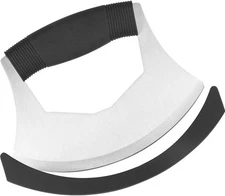 Mezzaluna Salad Chopper,  Salad Chopper Stainless Steel Mezzaluna Knife with Pro