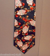 Tabasco LABEL TOMATO PEPPER GARLAND Novelty Silk Neck Tie made in USA #68