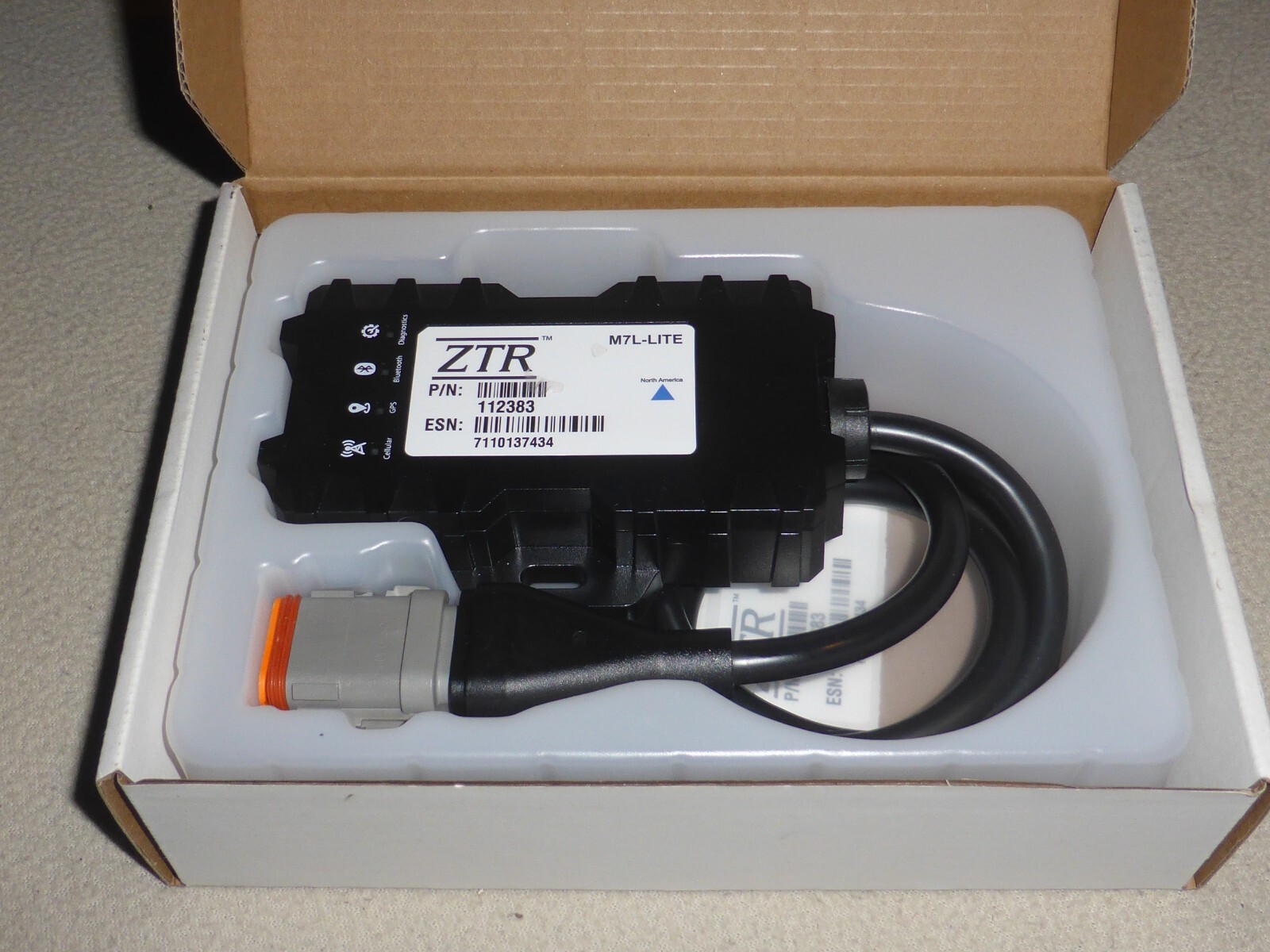 NEW IN BOX ZTR M7 M7L-LITE 112383 TELEMATICS CONTROL MODULE TELEHANDLE ...