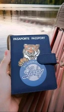  Passport wallet RFID blocking card holder travel magnetic leather LICEY 