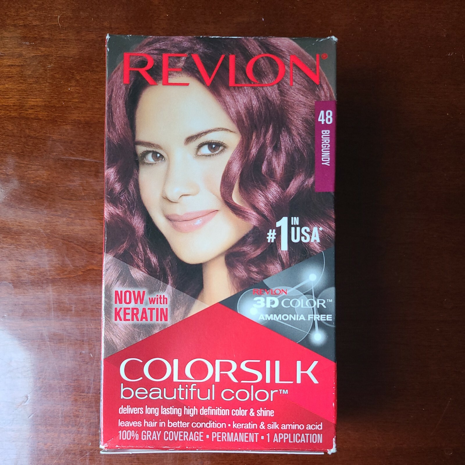 2 x Revlon Colorsilk Beautiful Permanent Color #48 Burgundy | eBay