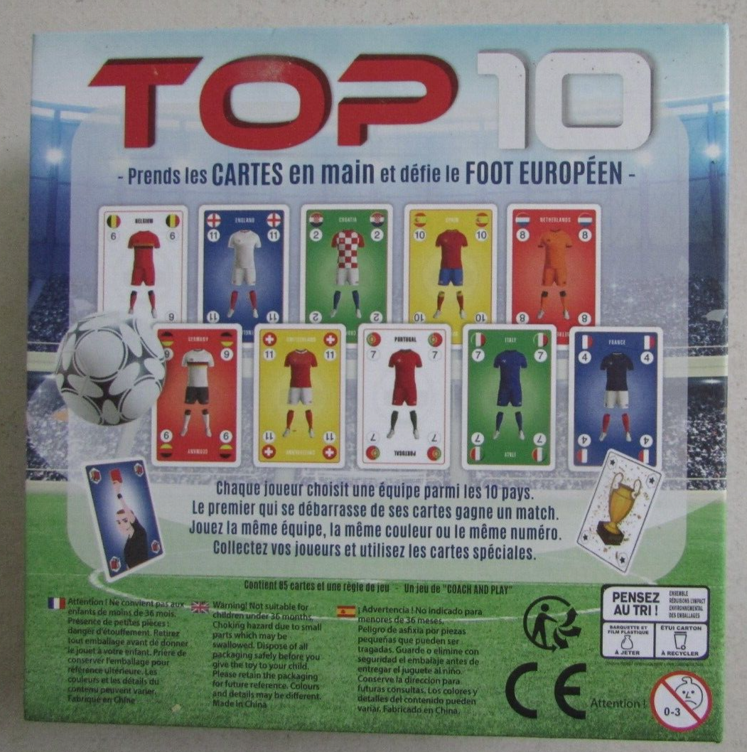Jeu de Cartes Crazy Kick pour Fans de Foot Jeu de Cartes Crazy Kick pour Fans de Foot
