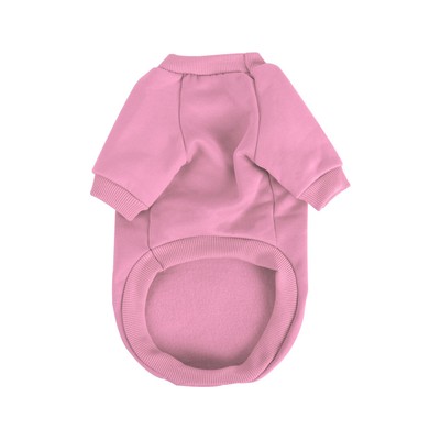 Baumwollmischung Hund Winter Kleidung Vlies Gefüttert Warm Mantel Rosa M