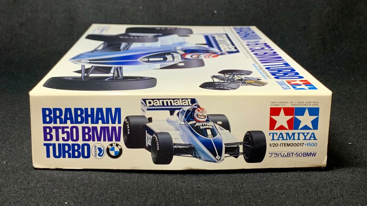 タミヤ　20017 1/20　BRABHAM BT50 BMW TURBO Amazon.com: TAMIYA Brabham BT50 BMW Turbo Kit 1:20 Scale