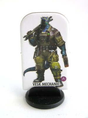 Starfinder Pawns / Tokens - Vesk Mechanic - Core Rulebook