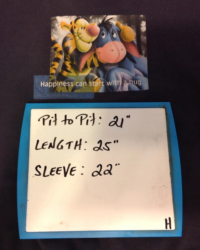 Disney Store Charachter Sudadera Tigger & Eyore Azul Pullover Mediano Foto 4 de 4