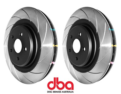 DBA 4000 Serie Schwerlast gebogene Schlitz Bremsscheiben vorne für Vauxhall (Opel) VXR8 07-09