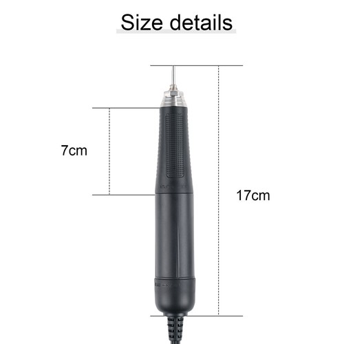 STRONGDRILL 50000 giri/min penna trapano per unghie micromotore brushless USA STOCK - Foto 8 di 18