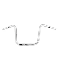 MOFUN 14" 16" 18" Rise Chrome Ape Hanger Bar Handlebars For Harley Touring