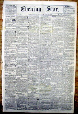 5 years before CIVIL WAR 10 1856 newspapers New Haven CONNECTICUT 157 yrs old