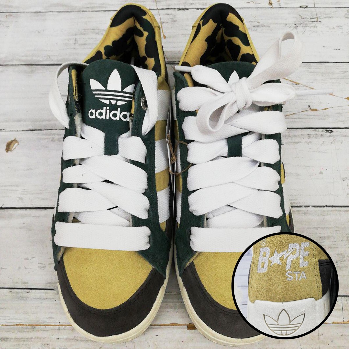 adidas ORIGINALS BAPE Collaboration 30th LWST SAND WHITE adidas ORIGINALS BAPE Collaboration 30th LWST SAND WHITE