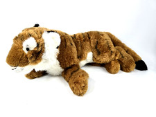 FAO Schwartz Lion Plush 24  Head 2 Tail Realistic Stuffed Animal Plush